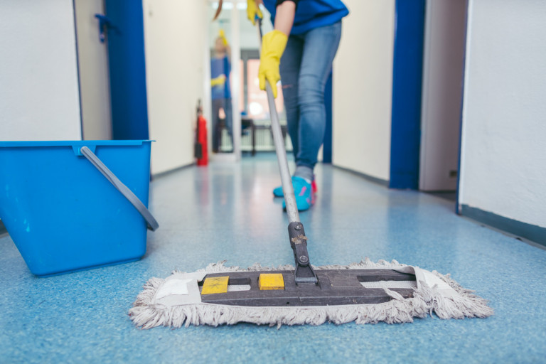 Floor mopping